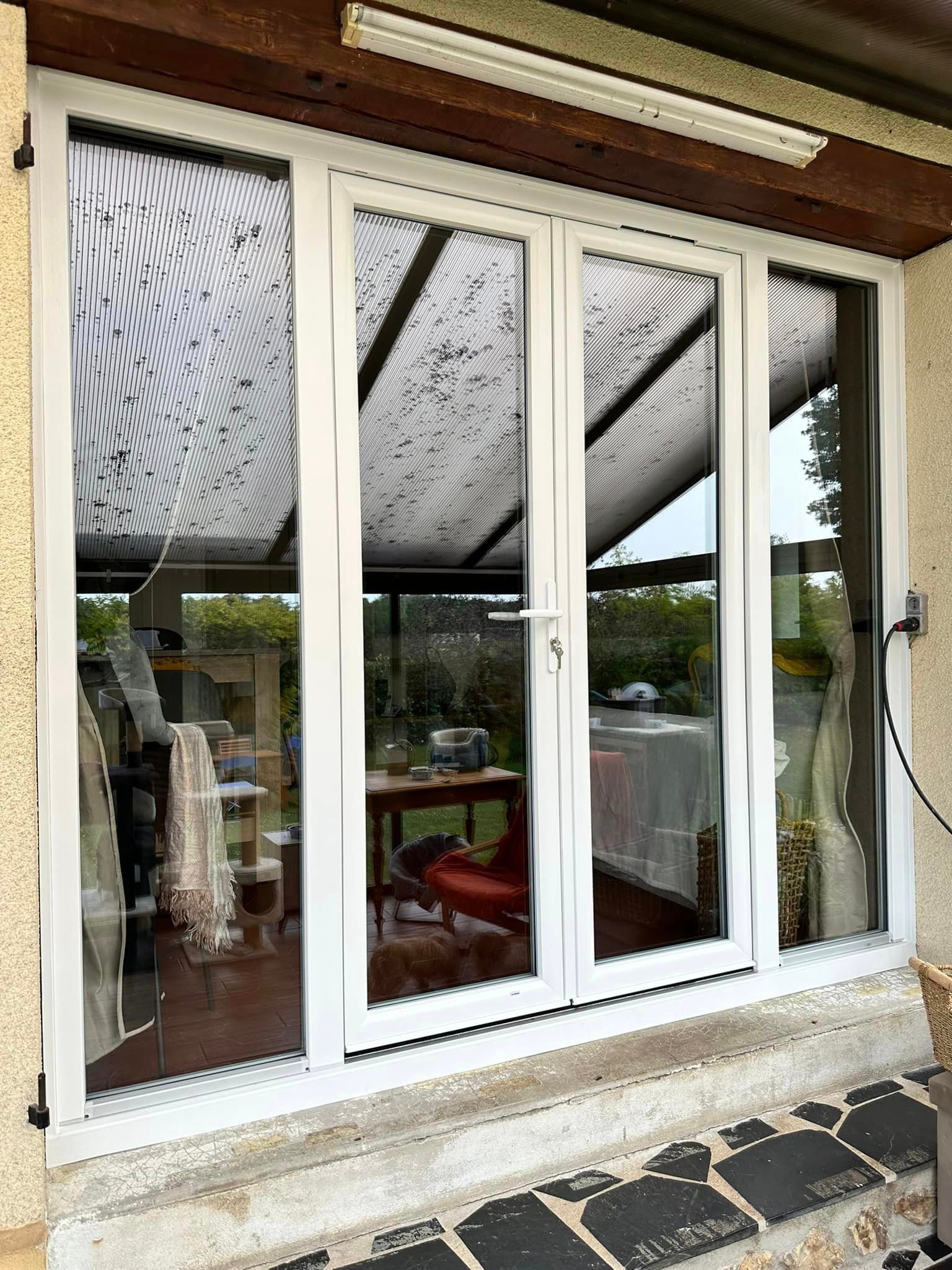 Menuiseries PVC blanc